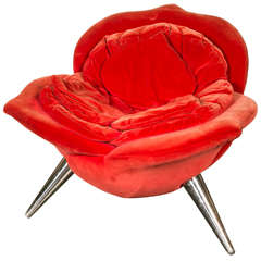 Pair of armchairs , "Rose" by Masanori Umeda, Japanese designer