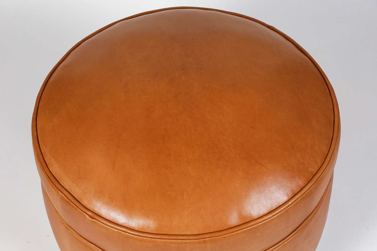 Leather Ottoman For Sale 2