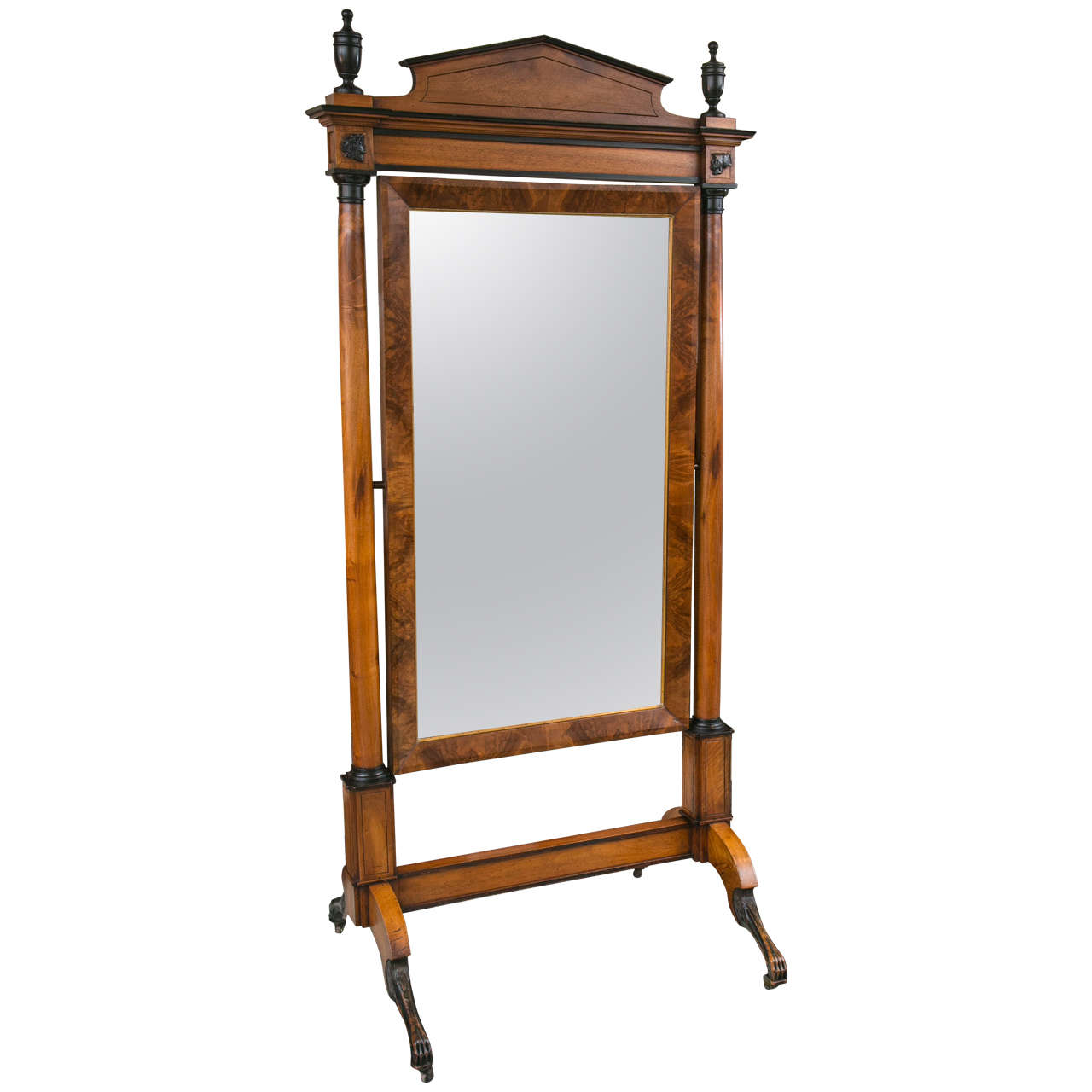 French Cheval Mirror "Psyche" at 1stDibs