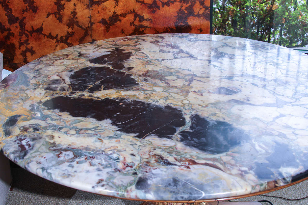 Late 20th Century Marble-Topped Centre Table For Sale