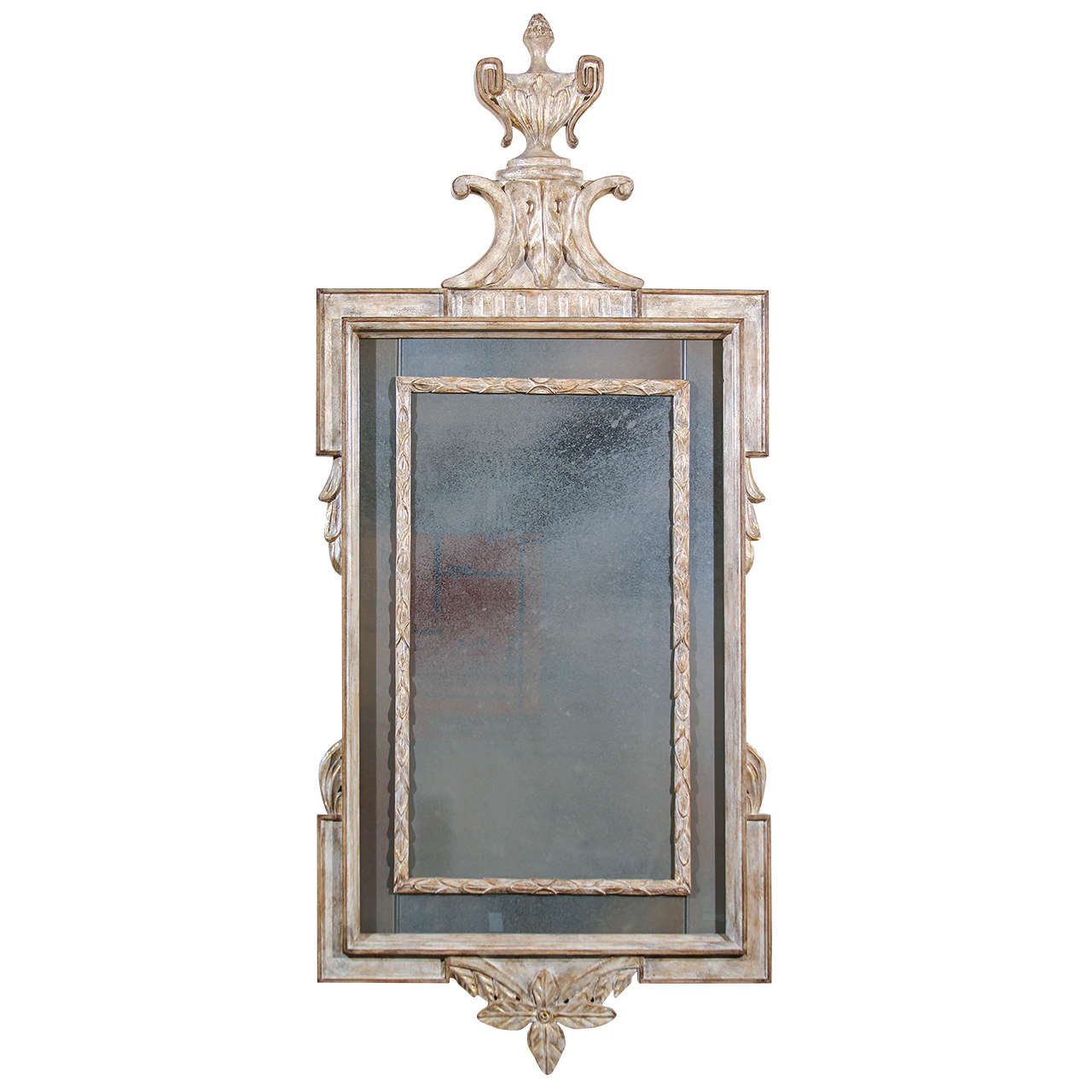 Hollywood Regency Style Mirror For Sale