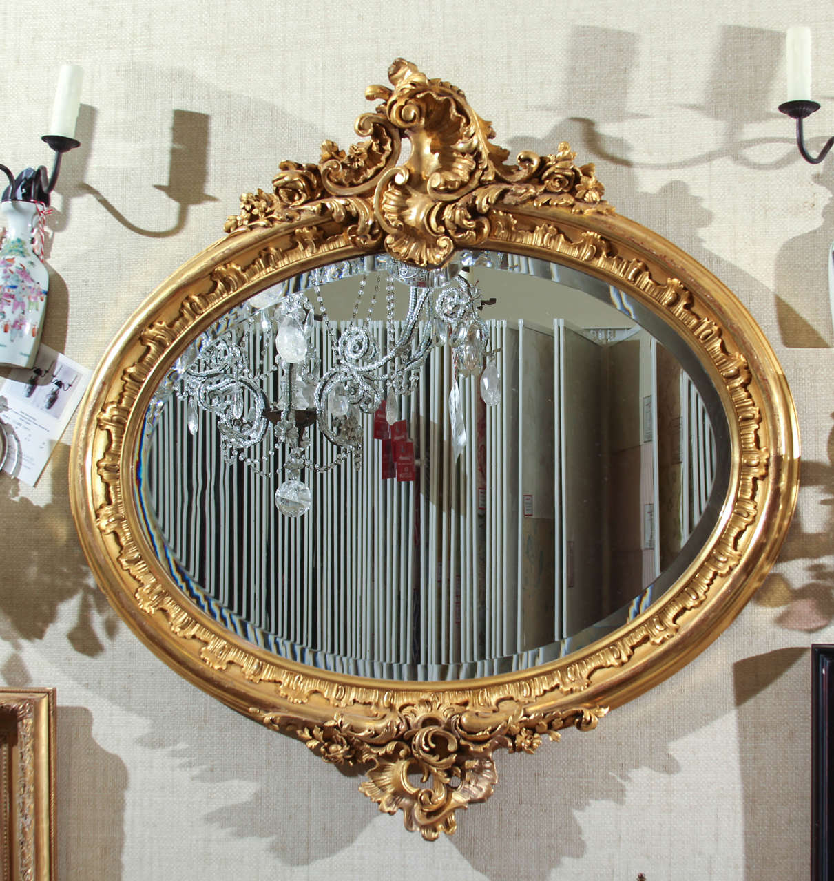 Oval Mirror