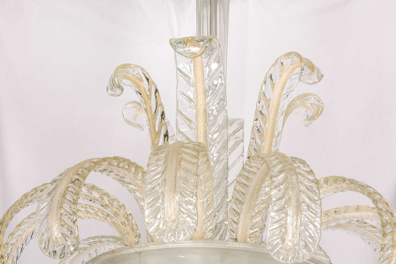 Murano Glass Vintage Fountain Chandelier 2