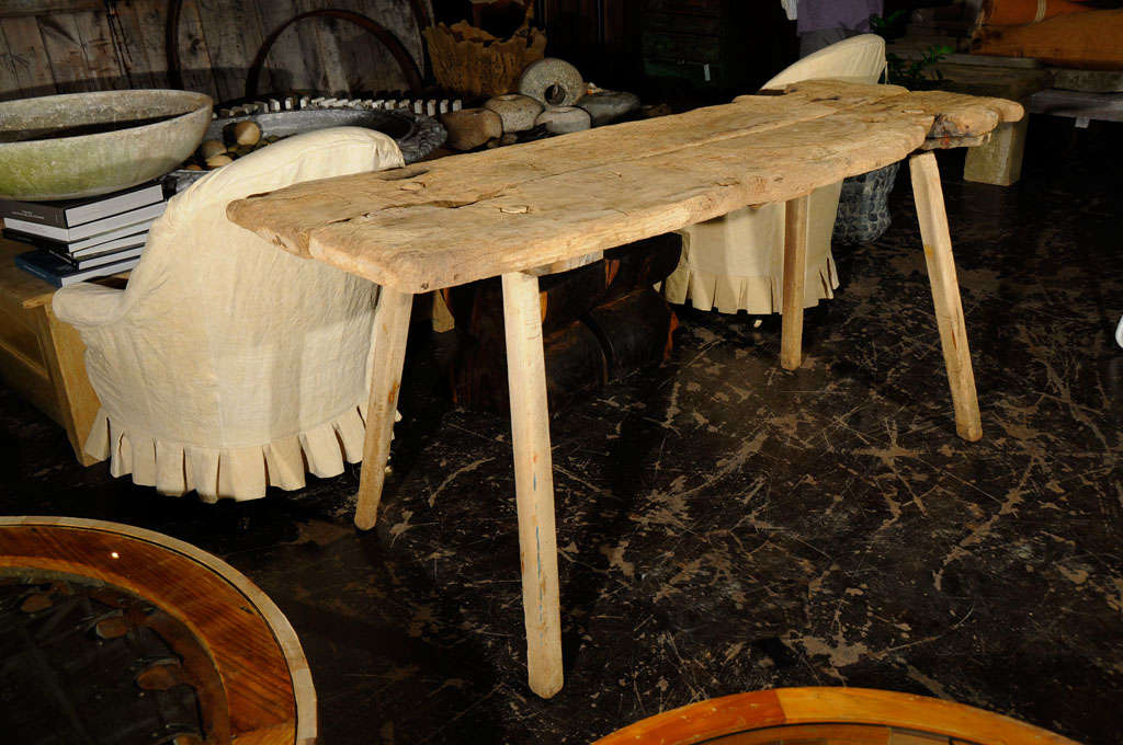 Primitive Two Plane Table