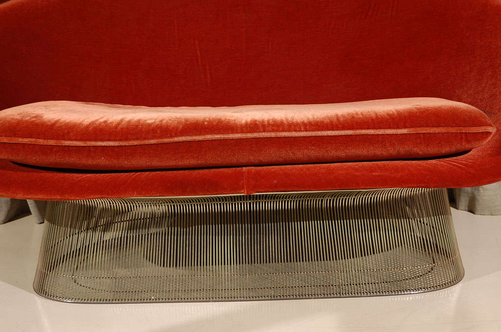 American Rare Warren Platner for Knoll Settee