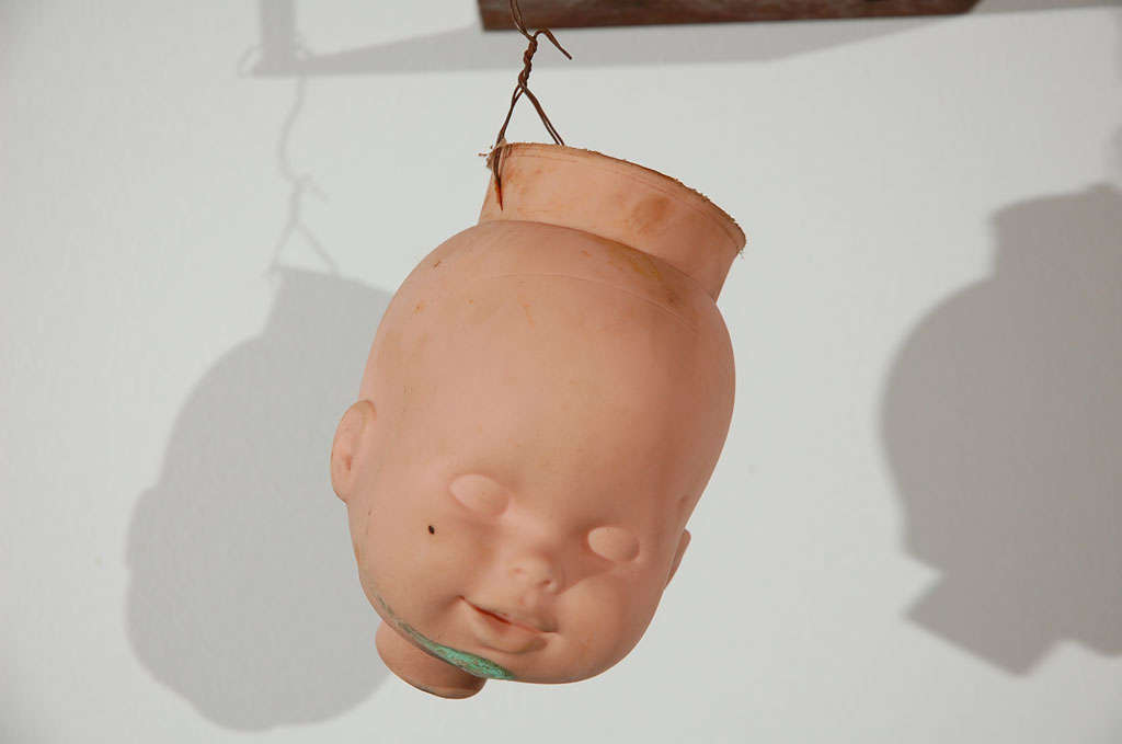 Mid-20th Century Bronx Toy Factory Industrial Doll Head Mold
