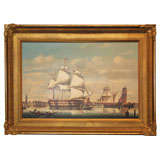 Beautiful old Venetian oil on panel painting