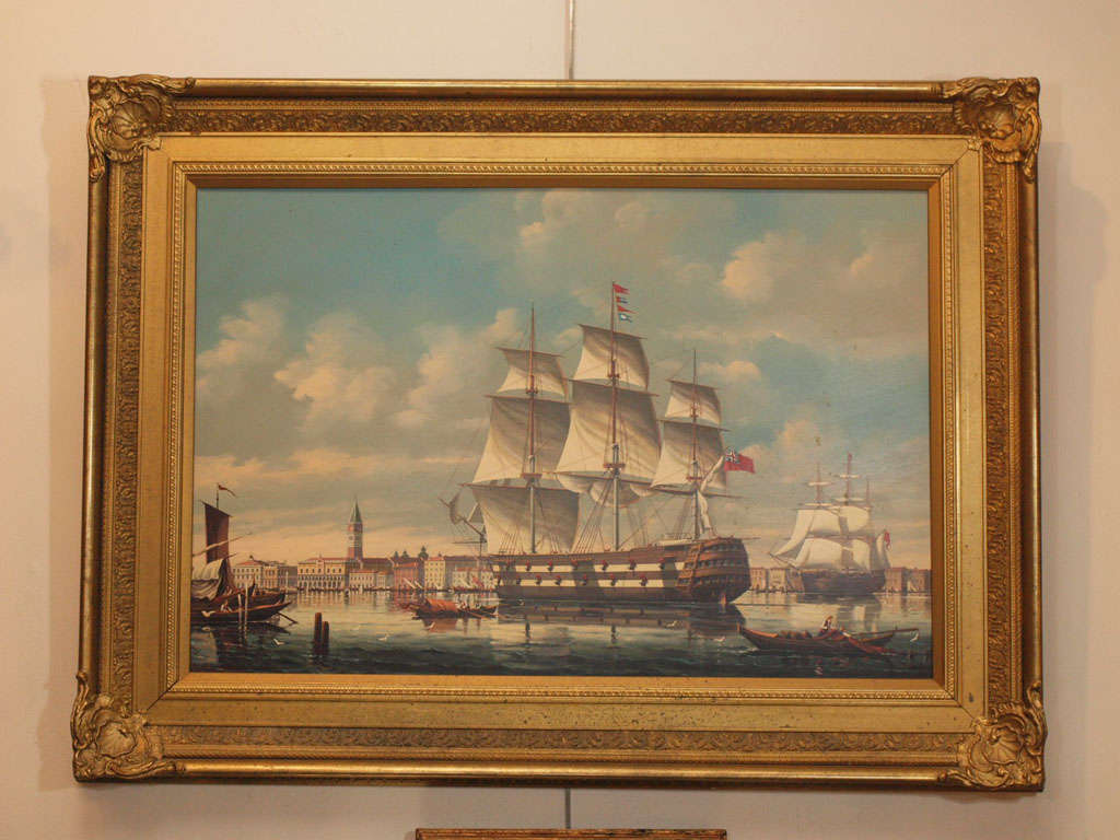 Beautiful old Venetian oil on panel