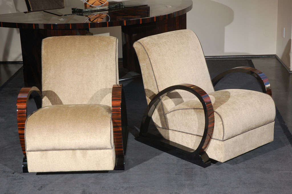 Art Deco Salon Chairs For Sale 2
