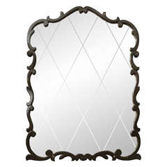 An American Dorothy Draper Style Mirror