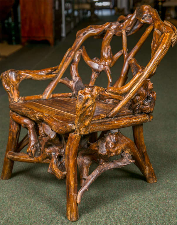 Chinese Root Chair 1