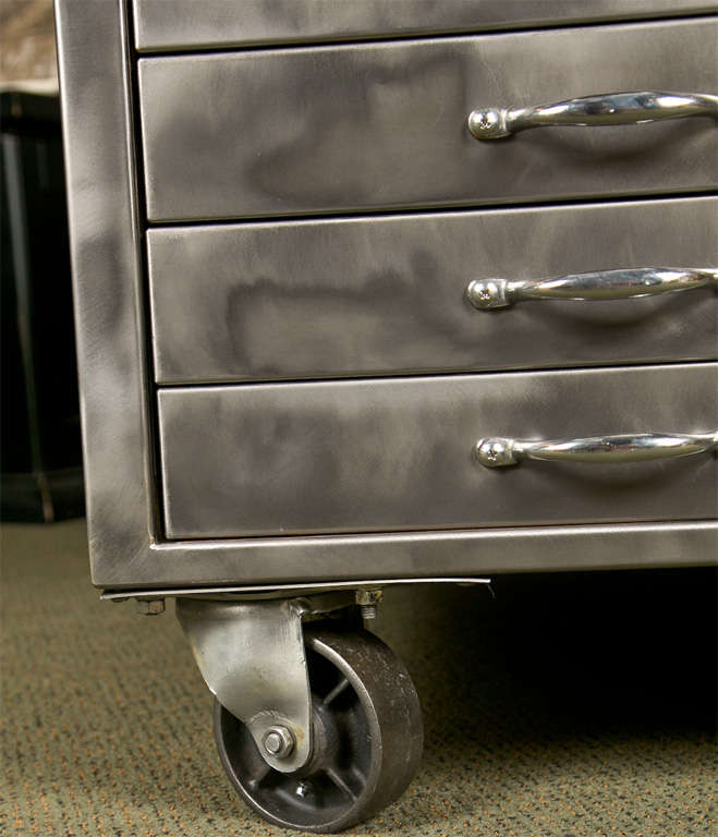 American Steel Flat File Cabinet