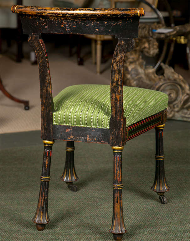 Pair of Egyptian Revival Chairs 2