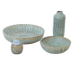 Group of Gunnar Nylund Ceramics