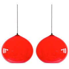 Vistosi pair of hanging lamps