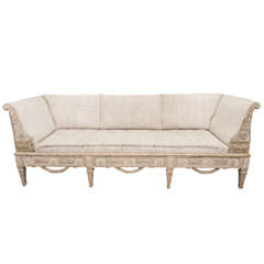 Antique Swedish Gustavian Sofa
