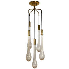 Barovier Murano Glass Pendant 6