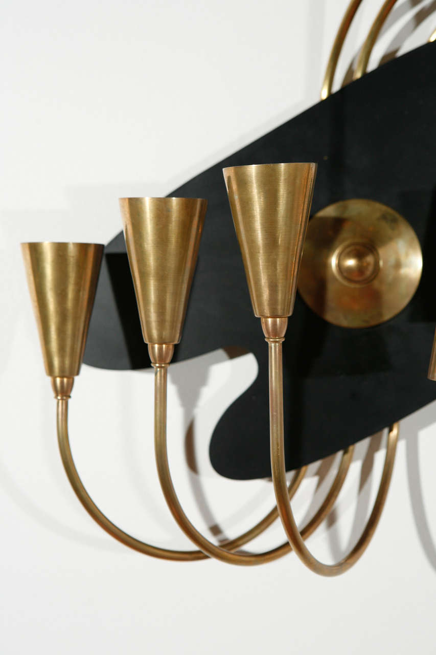 Pair of Italian Sconces In Excellent Condition For Sale In Los Angeles, CA