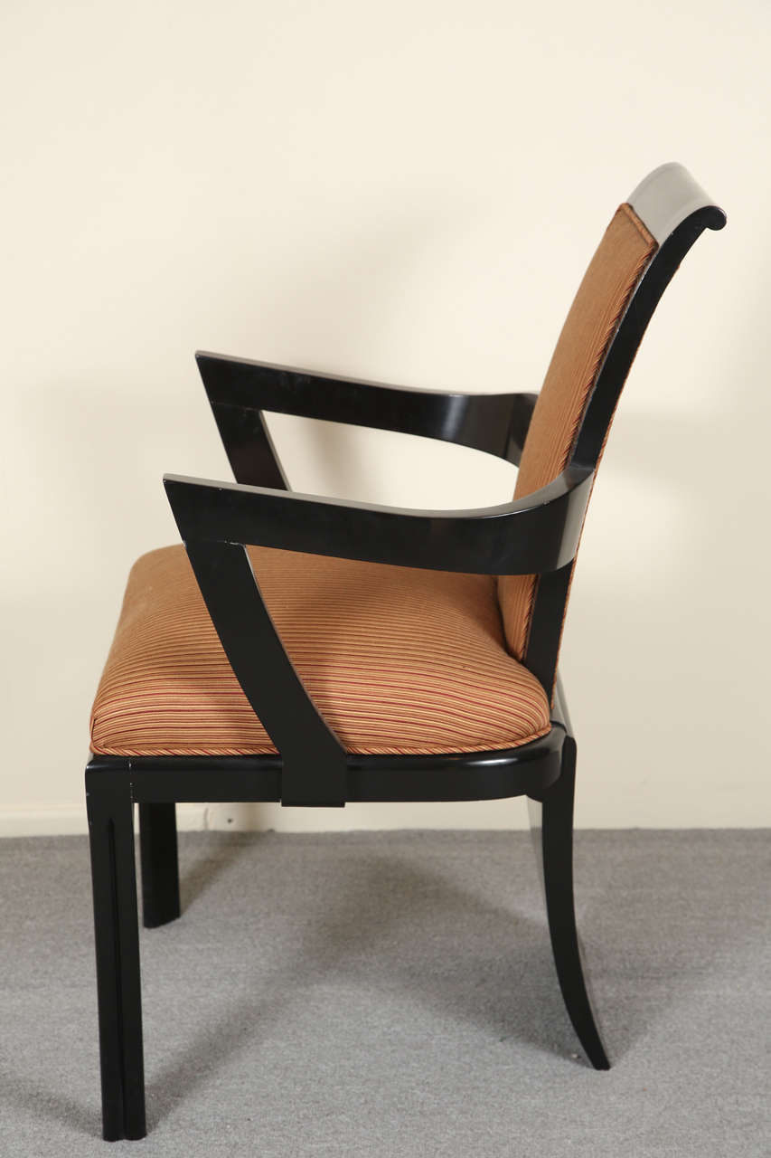 Mid-20th Century Fabulous set of 12 Tail Coat Dining Chairs by James Mont