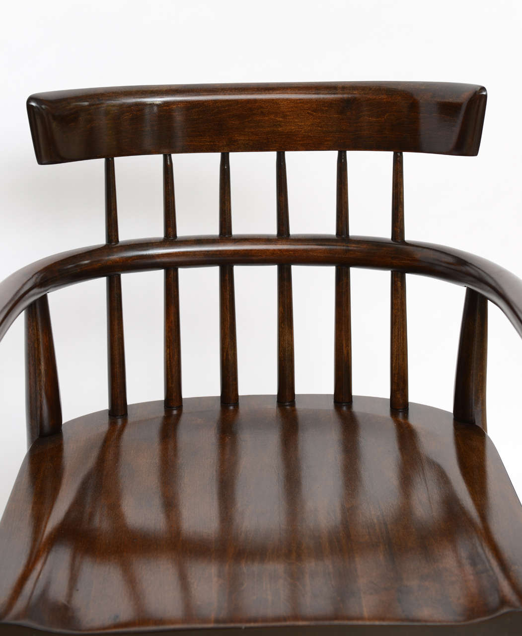 Mid-20th Century Pair of Paul McCobb Captain's Chairs