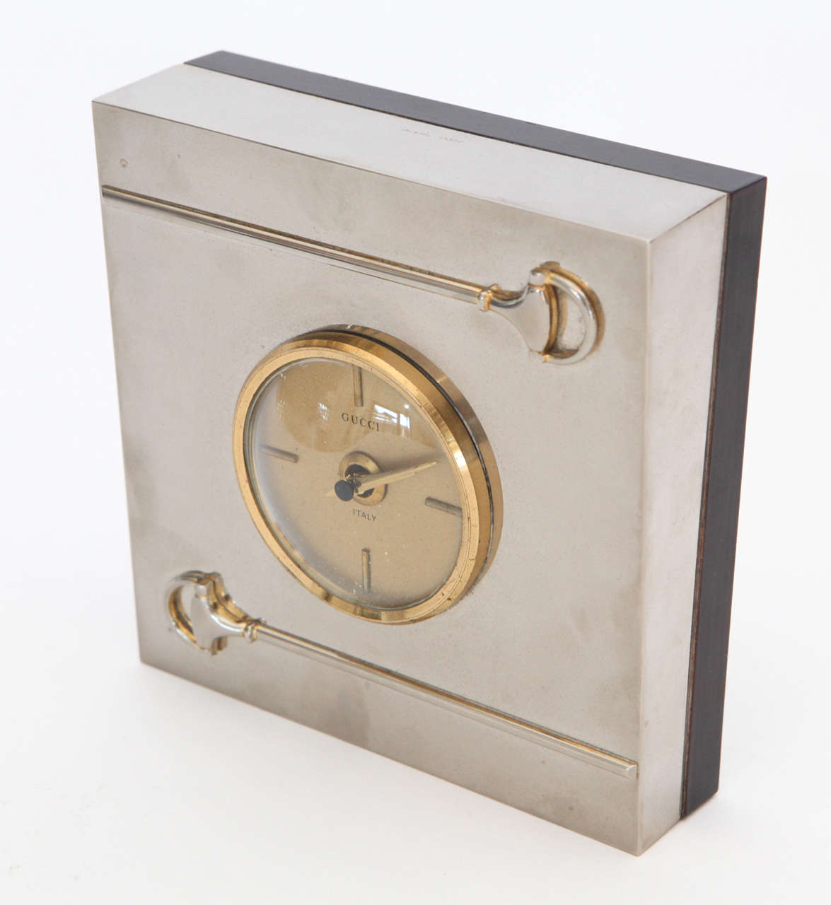 Vintage Gucci Table Clock, 1970s