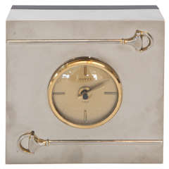 Vintage Gucci Table Clock, 1970s