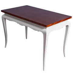 1940s Mahogany Art Deco Table 1940s Mahogany Art Deco Table