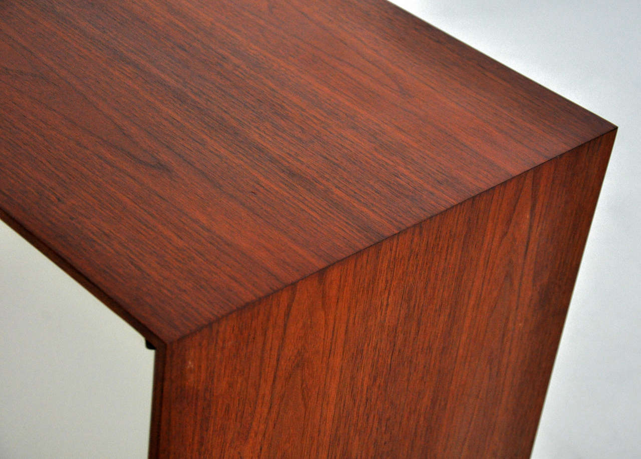 Florence Knoll Walnut Credenza 5