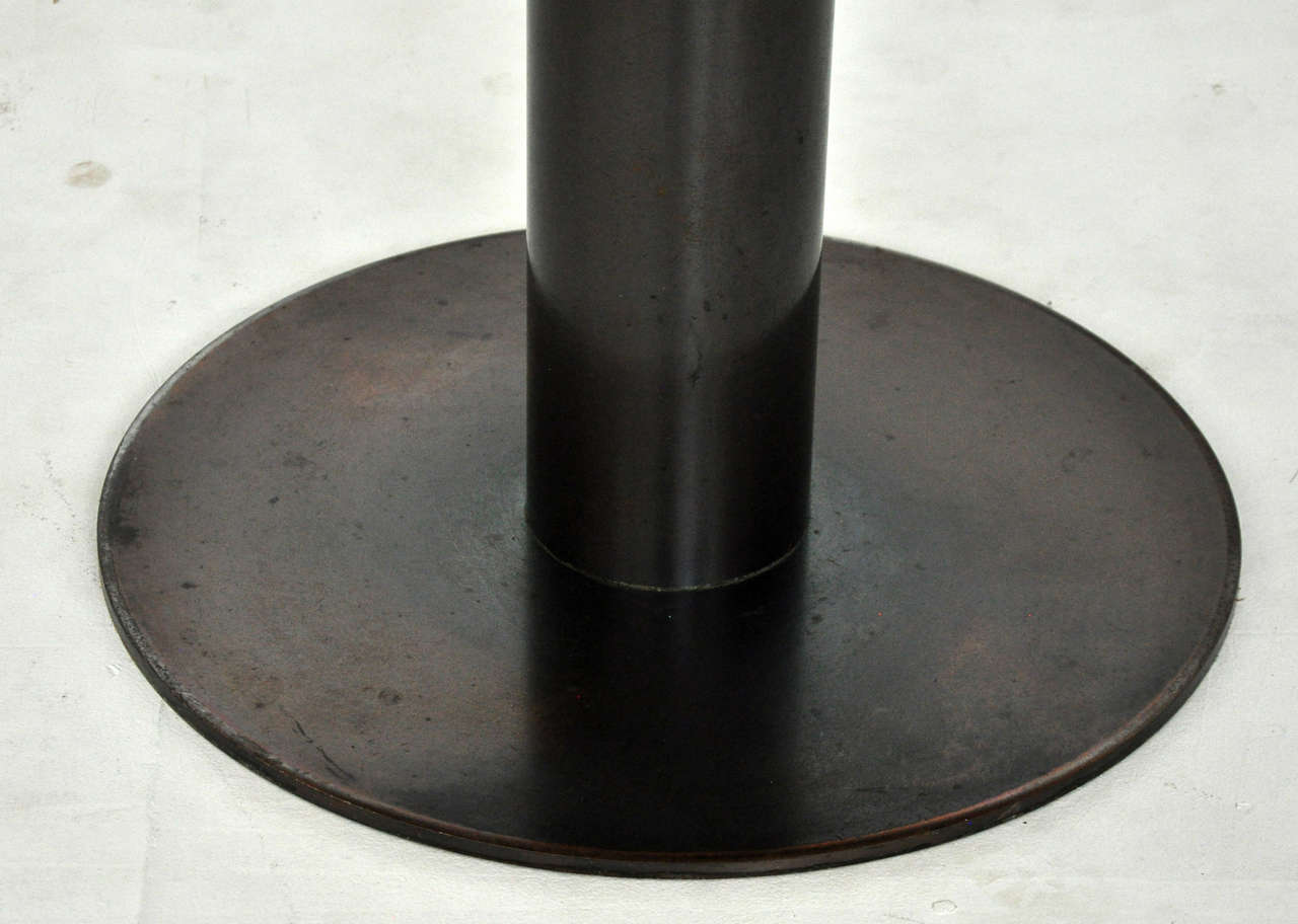 Nicos Zographos Dining Table with Bronze Base 1