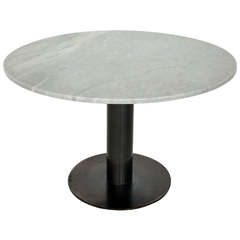 Nicos Zographos Dining Table with Bronze Base 8
