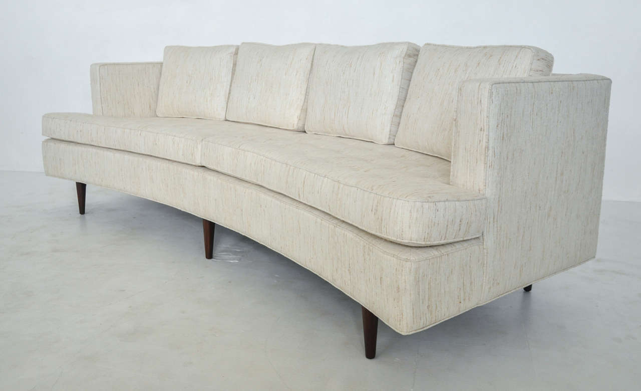 Curved Sofa by Edward Wormley for Dunbar 1