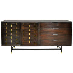 Harvey Probber Woven Front Sideboard