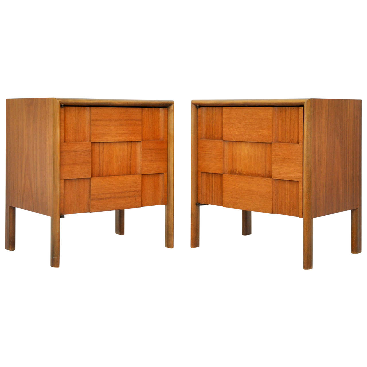 Pair of nightstands by Edmond Spence. Made in Sweden.

Other items from this set are available.