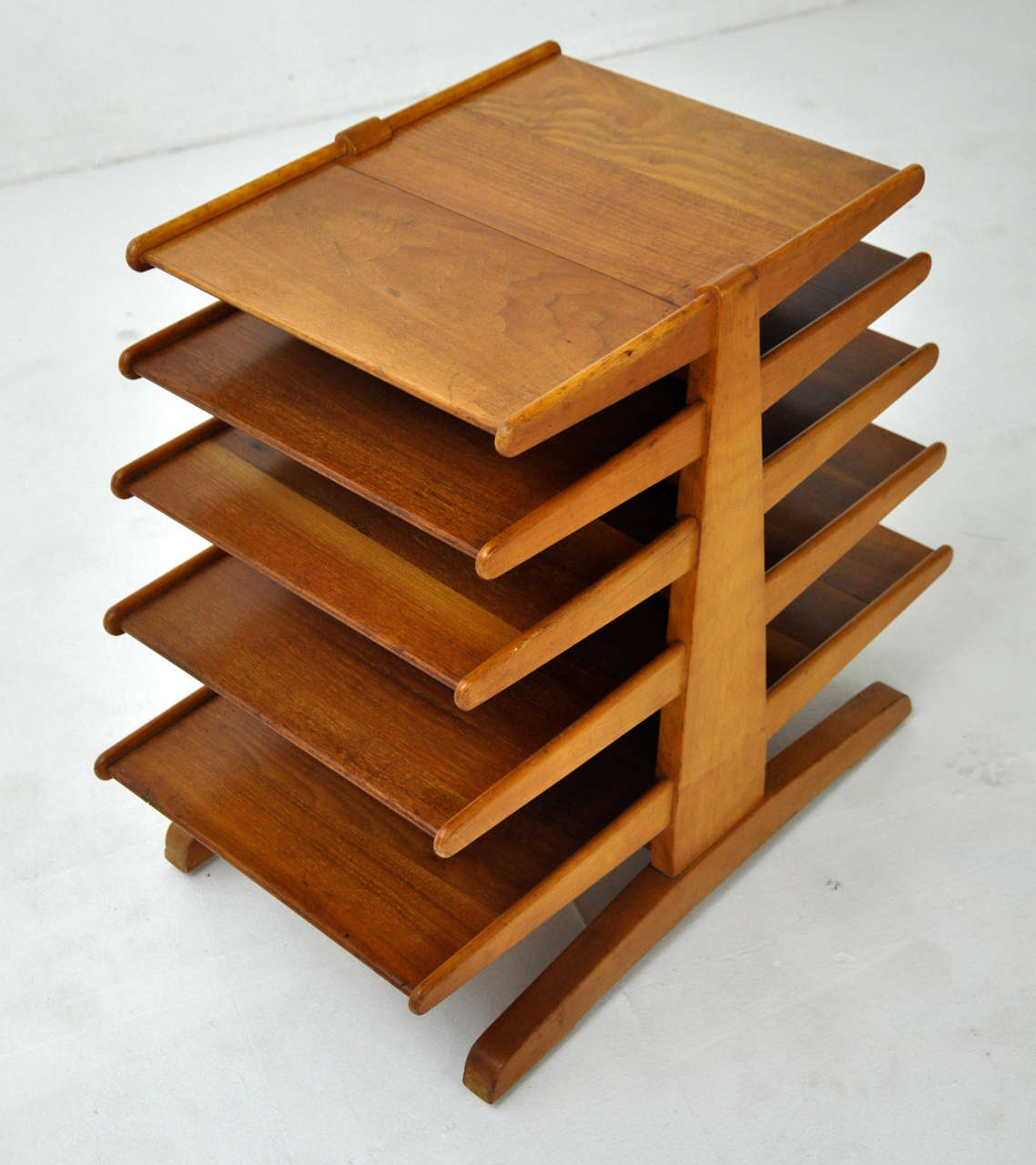 Early magazine tree table designed by Edward Wormley for Dunbar.