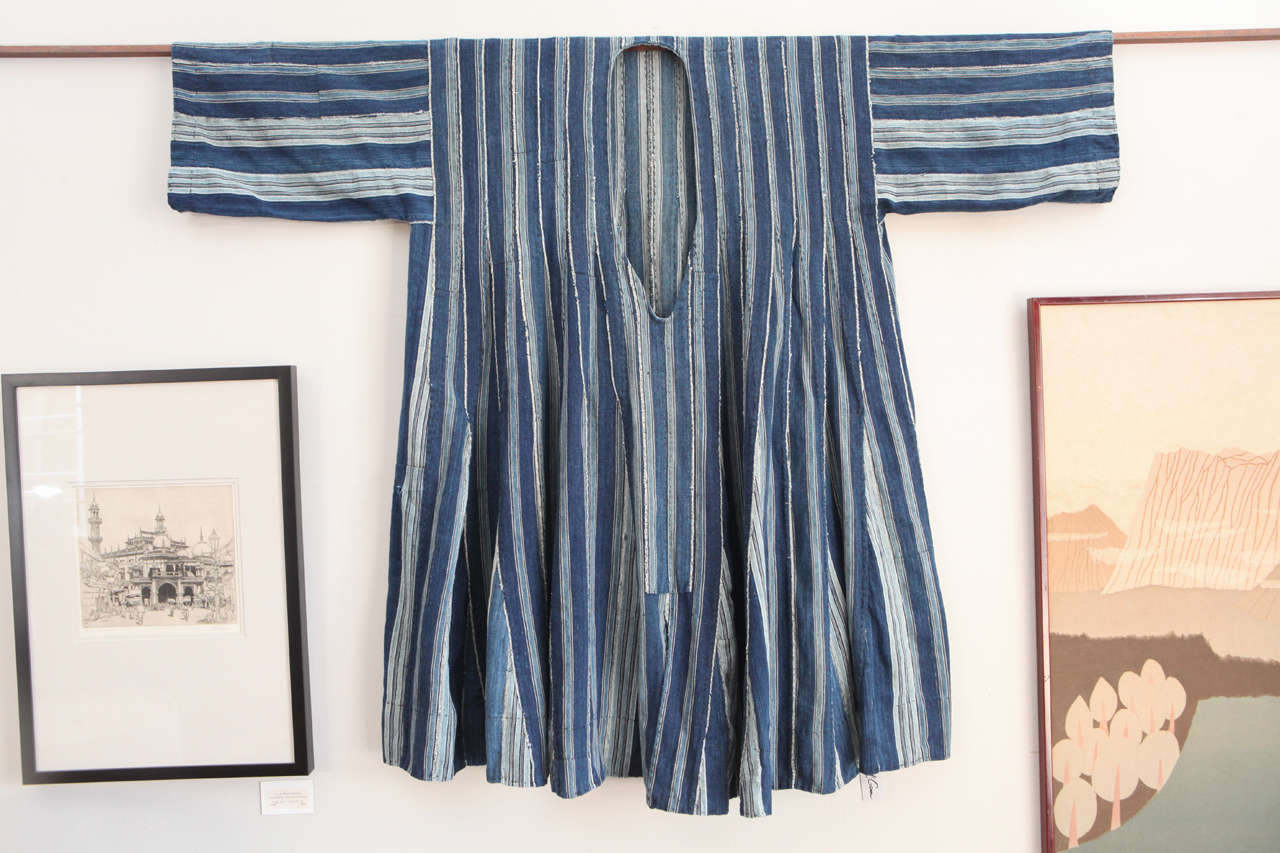 Vintage African Indigo Tunic