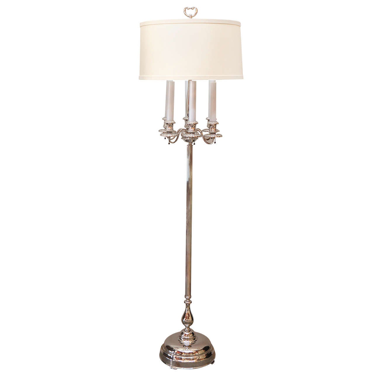 Style Candelabra Floor Lamp For Sale at 1stDibs