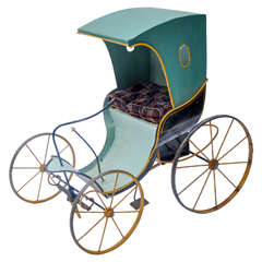 Tole Spring Wind French "Automobile", France Circa 1900