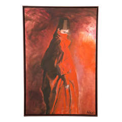 Madmen Commercial Artist Painting, David Halpern