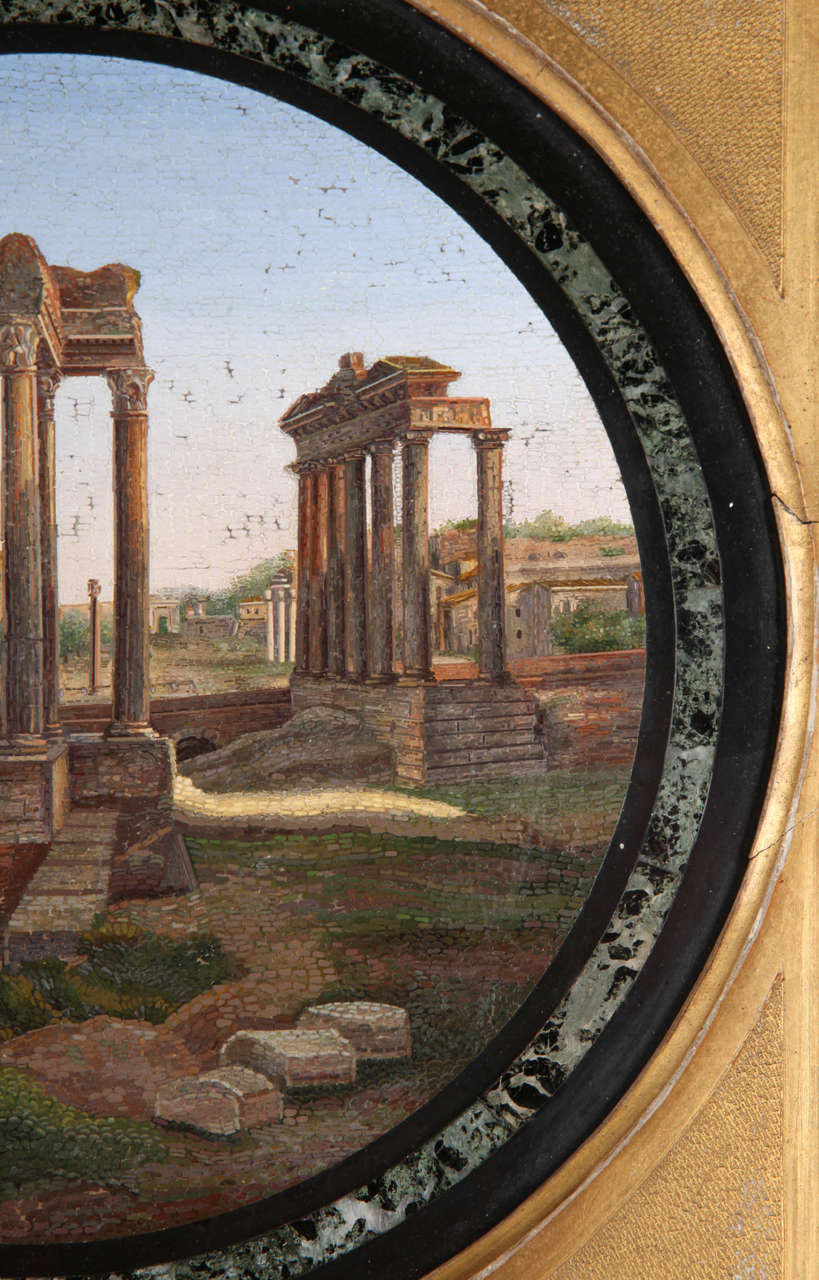 19th Century Roman Micromosaic