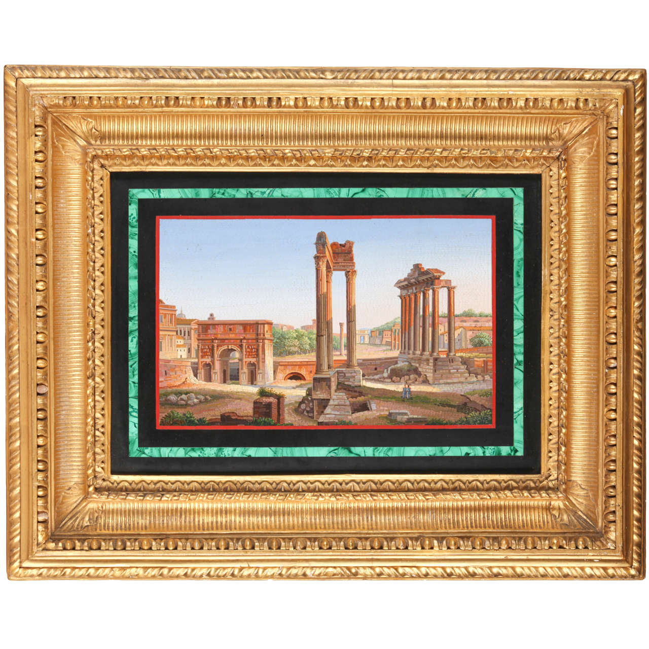 Roman Micromosaic of the Roman Forum