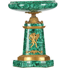 Russian Malachite Cup, 19th Century