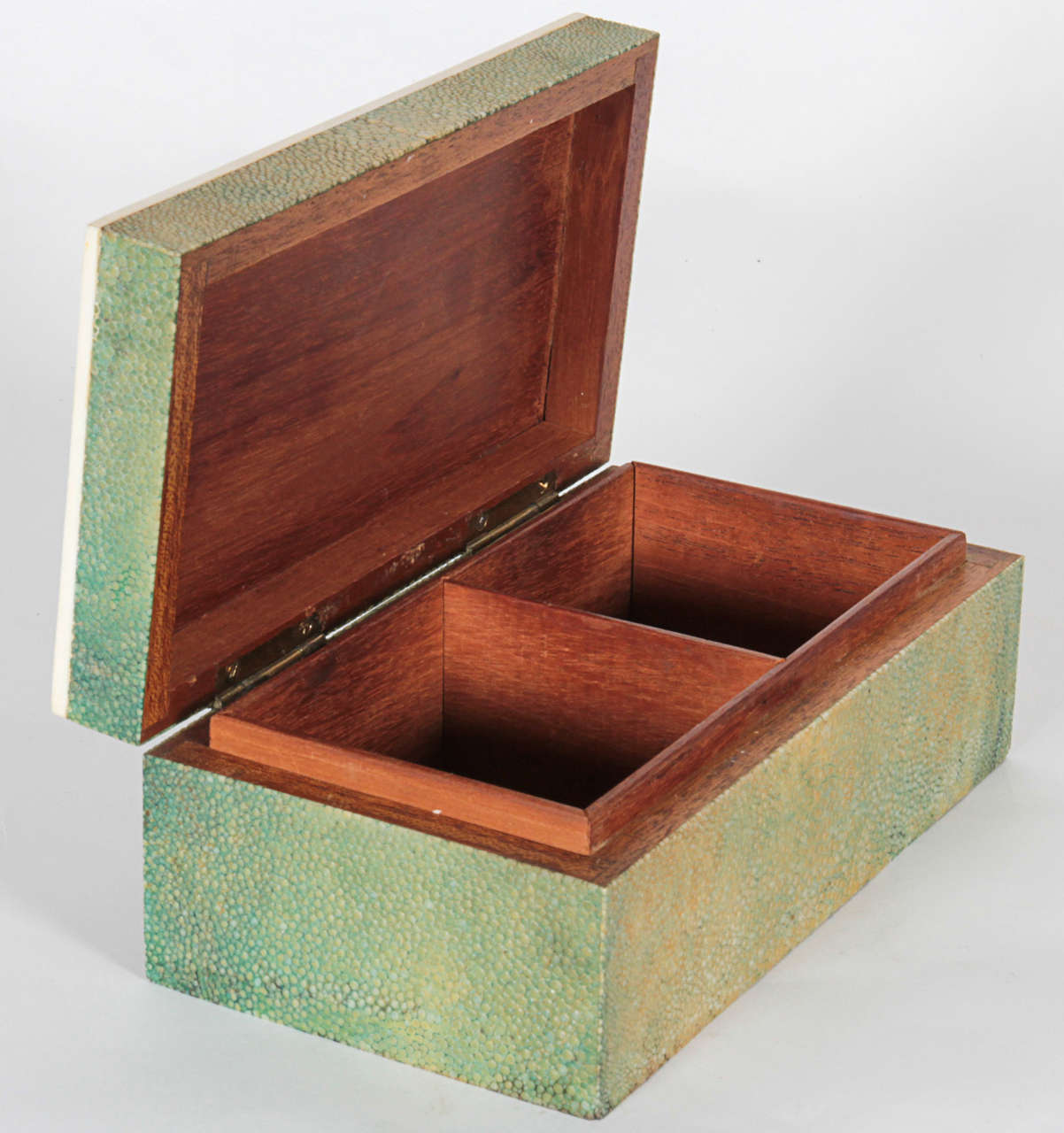 English Art Deco Shagreen Box In Good Condition For Sale In Toronto, ON
