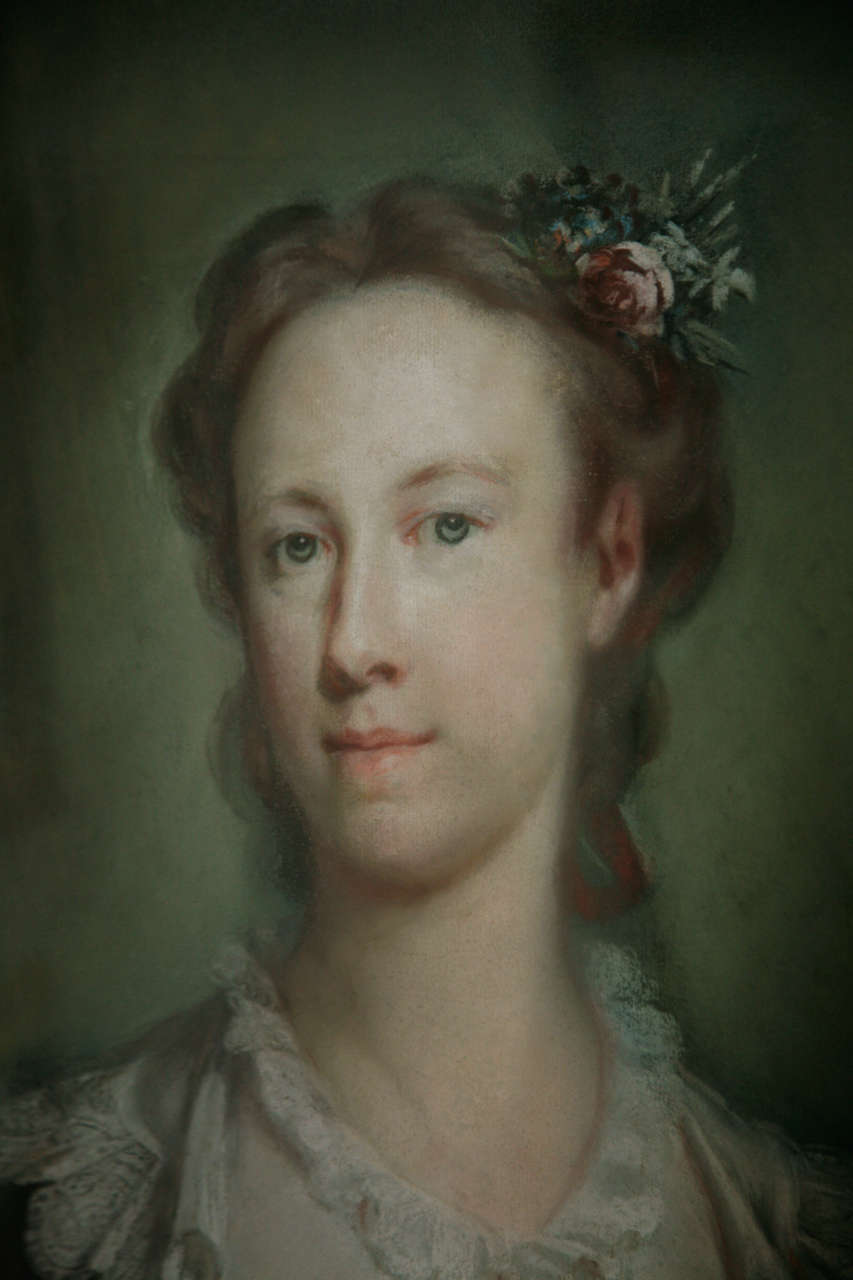 William Hoare R.A. (1707-1792): Pastel Portrait In Good Condition In London, GB