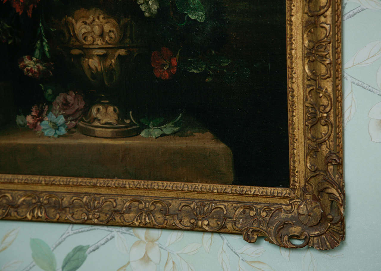 Canvas A Dutch 18th Century Still Life Painting