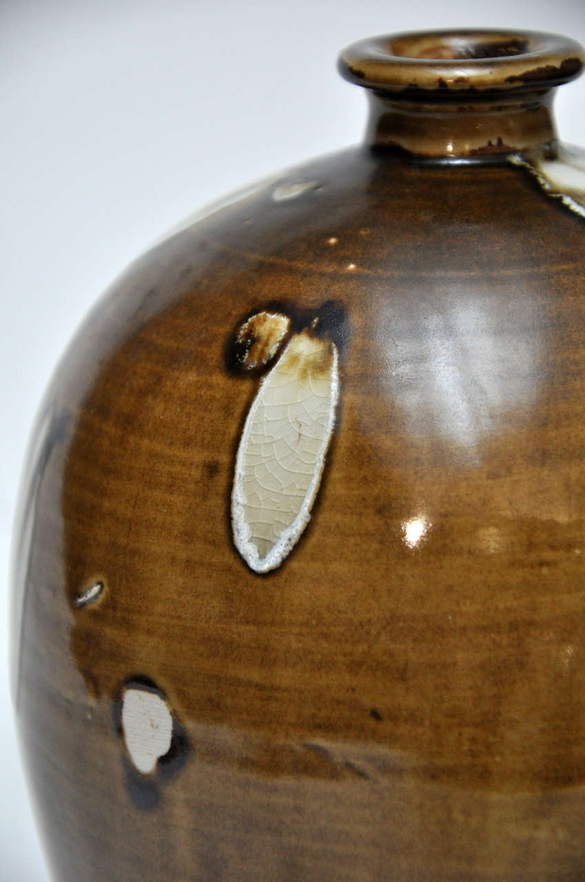 Edo Period Japanese Sake Bottle 1