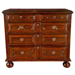 Large Oak Jacobean Chest of Drawers