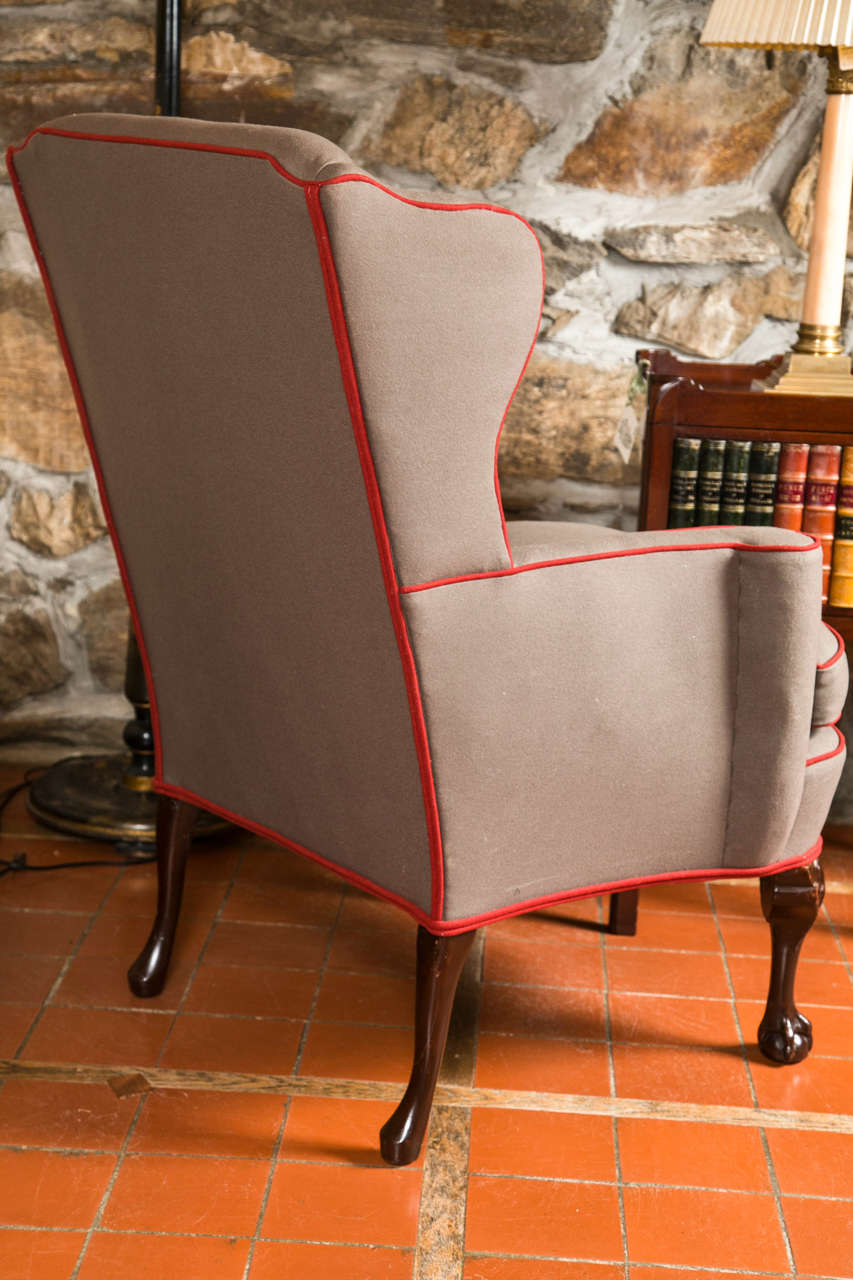 Upholstered Wing Chair 1