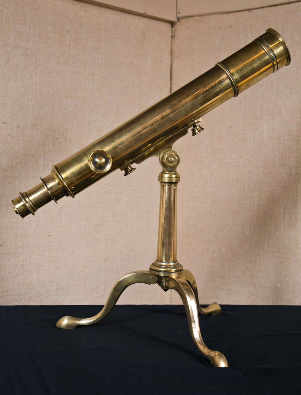 English Brass Telescope For Sale at 1stdibs