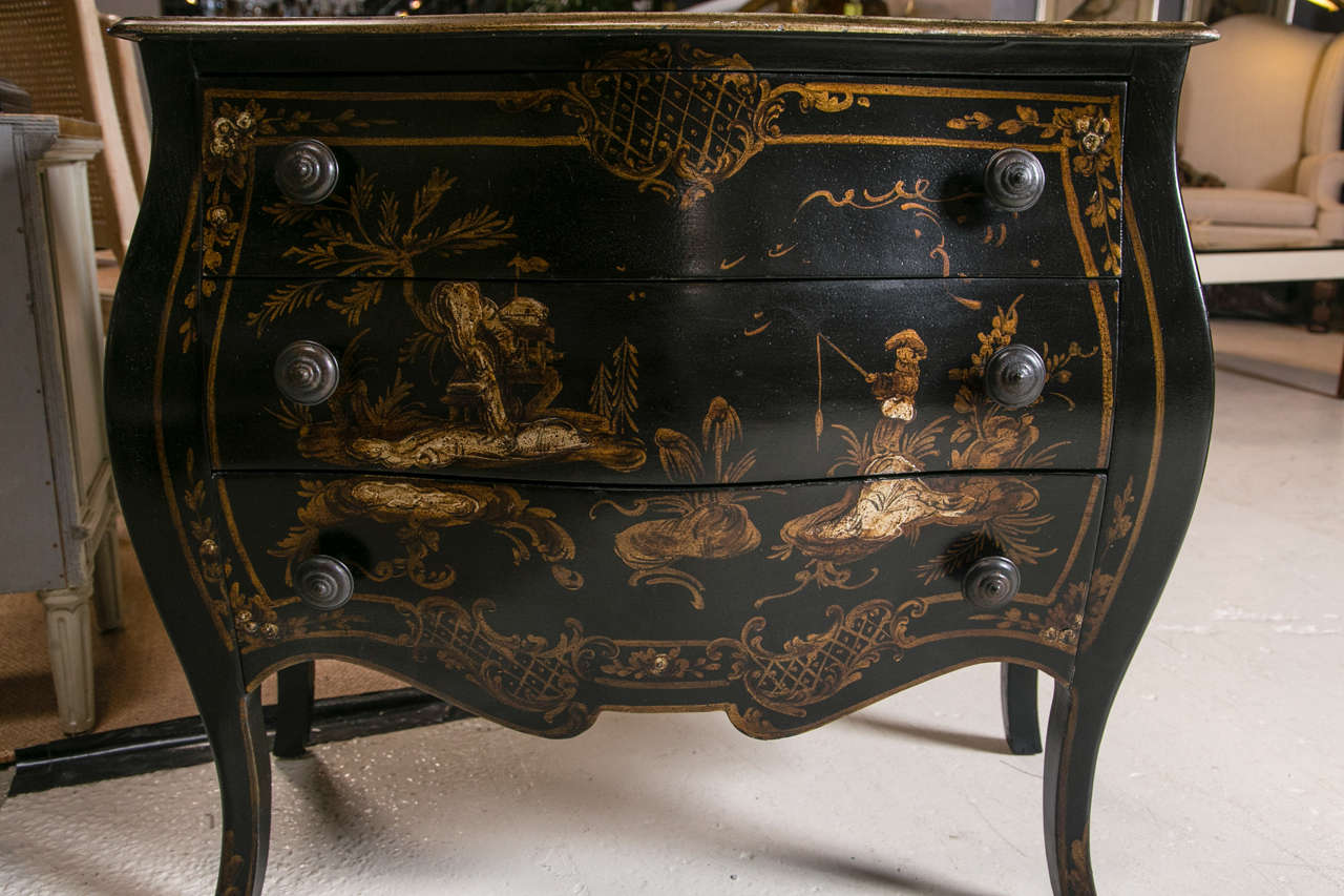 20th Century Chinoiserie Chest of Drawers