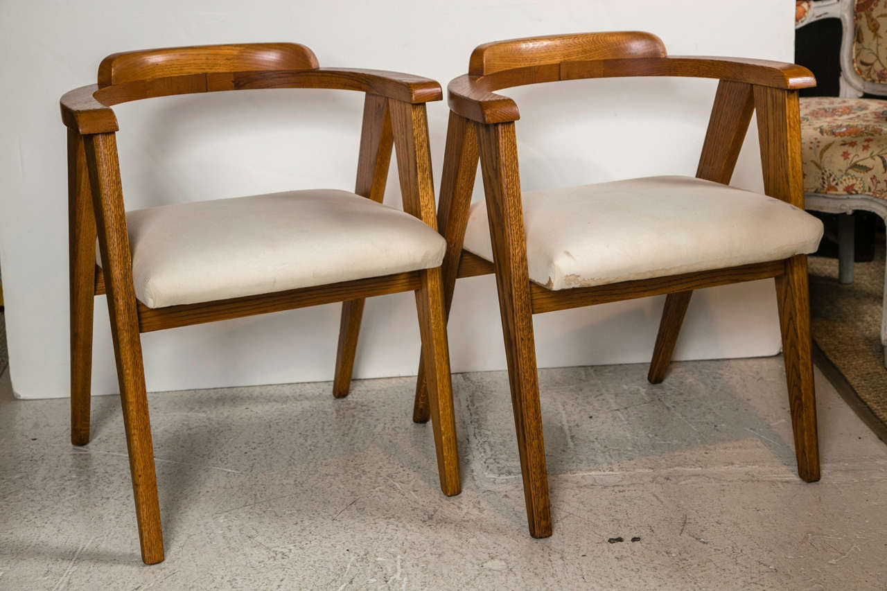 French wood chairs